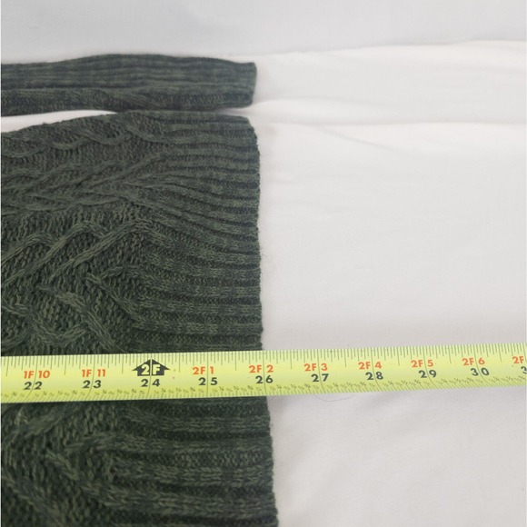 Faded Glory Sweater Womens Small Top Long Sleeve Cold Shoulder Cowl‎ Neck Chunky - Picture 8 of 9